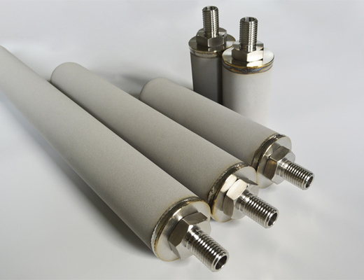 Dia 60mm Titanium 40" Sintered Metal Filter Elements