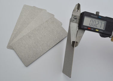 Long Service Life Porous Metal Plate Discs , Sintered Porous Metal Uniform Density