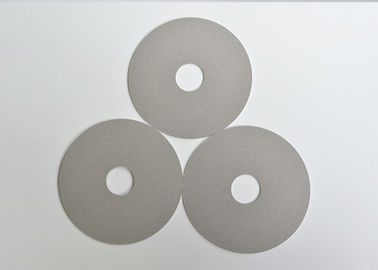 Wastewater Treatment Sintered Porous Filter , Sintered Metal Filter Elements 0.5-70 Micron