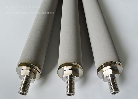 Micron Porous Metal Sintered Candle Filters Sintered Metal Filter Elements
