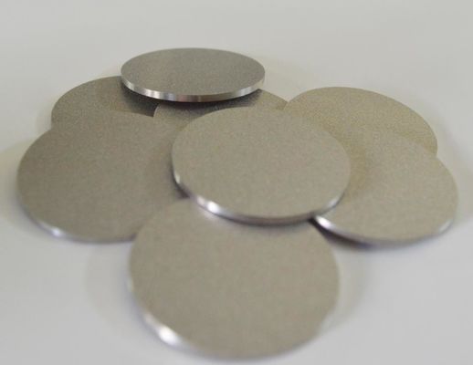 Customized Sintered Porous Filter , Porous Stainless Steel Discs for bubble diffusion