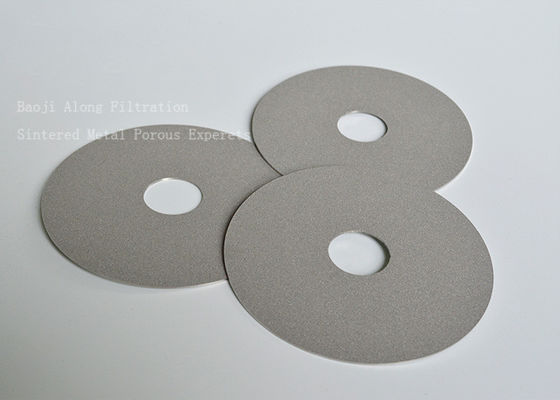20 Micron Sintered Metal Porous 316L Stainless Steel Filter Plates Discs