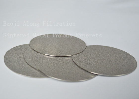 20 Micron Sintered Metal Porous 316L Stainless Steel Filter Plates Discs