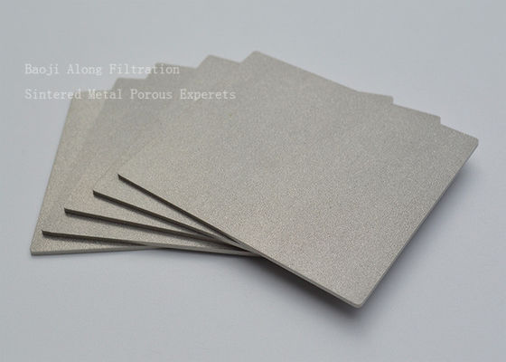 Customized Thin Titanium porous Sheet 1-20mm Thickness 30%-45% porosity