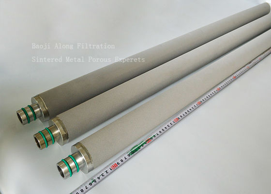 Hot Gas/Steam Purification 5um 10um Titanium Sintered Filter Cartridge