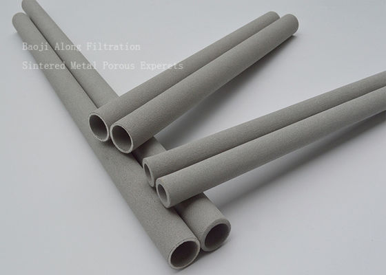 Solid Liquid Separation Sintered Stainless Steel Tube Morphological Stable