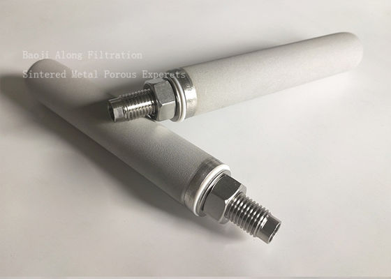 Solid Liquid Separation Sintered Stainless Steel Tube Morphological Stable