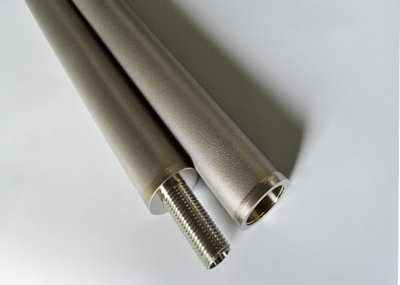 Solid Liquid Separation Sintered Stainless Steel Tube Morphological Stable
