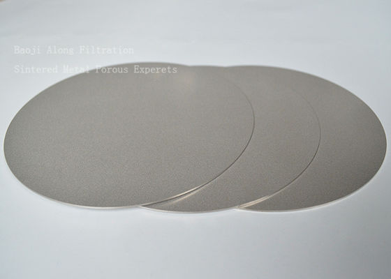 Gas Precision Filtration Sintered Porous 316 L Stainless Steel Filter Disc