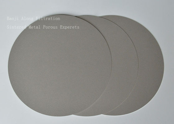 Gr1 Pure Titanium Powder Sintered Porous Metal Titanium Filter Disc