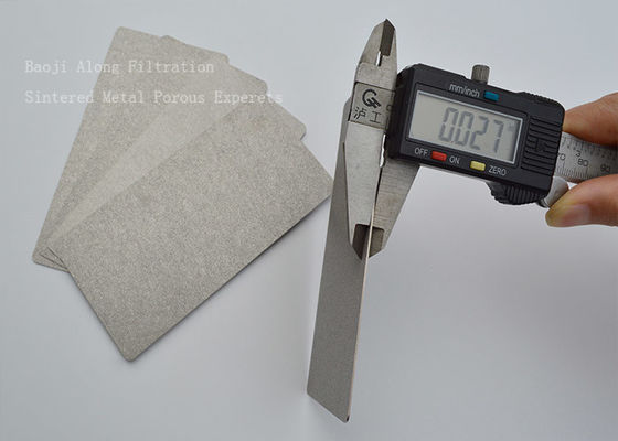 SS316L Sintered Stainless Steel Filter Liquid Solid Separation