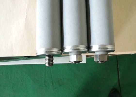 2.5mm Wall Thick Metal Sintered Filter Cartridge High Corrosion Resistance