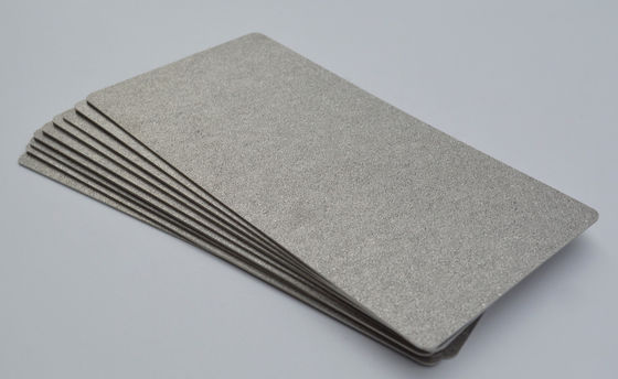 Micro Sintered Porous Metal Plate Gas Diffusion Layer Porous titanium electrode