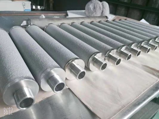 L'anti aération SS316L poreux de corrosion a aggloméré le tube filtrant