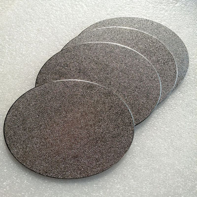 Disque aggloméré titanique poreux du filtre 70um du diamètre 100Mm
